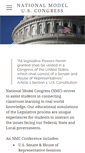 Mobile Screenshot of nationalmodelcongress.org